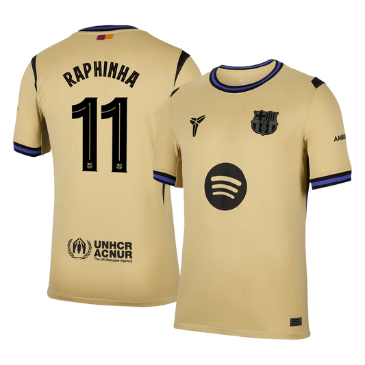 RAPHINHA #11 Barcelona Borte UCL Herrer Fan-drakt 2025/26