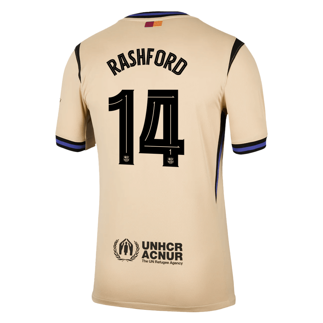 RASHFORD #14 Barcelona Borte UCL Herrer Fan-drakt 2025/26
