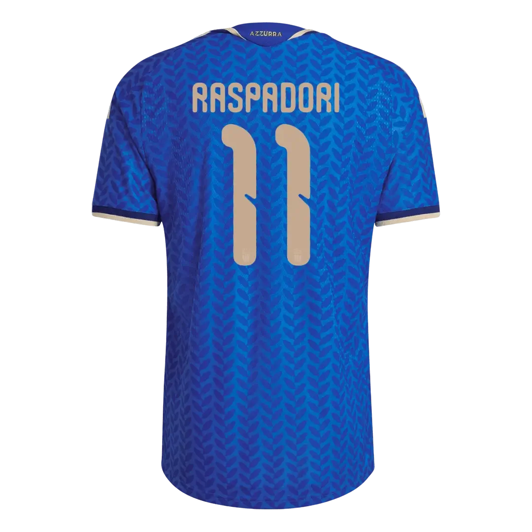 Italia Hjemme Herrer Matchdrakt RASPADORI #11 – VM 2026