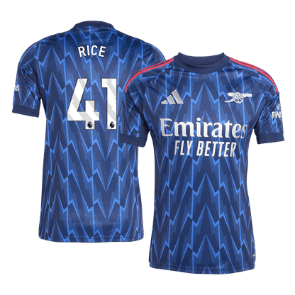 RICE #41 Arsenal Borte Herrer Fan-drakt 2025/26