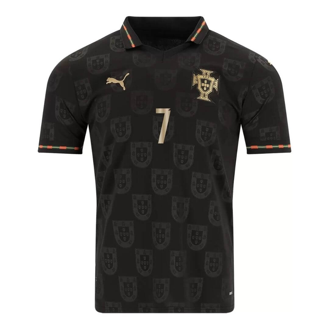 Portugal Pantera Negra Ronaldo #7 Spesialutgave – VM 2026