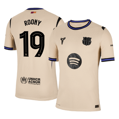 ROONY #19 Barcelona Borte UCL Herrer Matchdrakt 2025/26