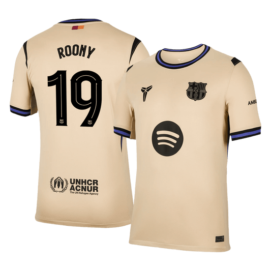ROONY #19 Barcelona Borte UCL Herrer Fan-drakt 2025/26