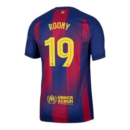 ROONY #19 Barcelona Hjemme UCL Herrer Matchdrakt 2025/26