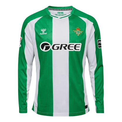 Real Betis Hjemme Herrer Fan-drakt 2025/26 Langermet