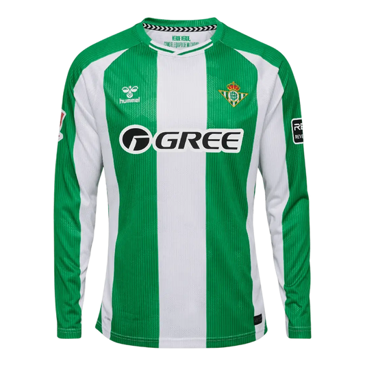 Real Betis Hjemme Herrer Fan-drakt 2025/26 Langermet