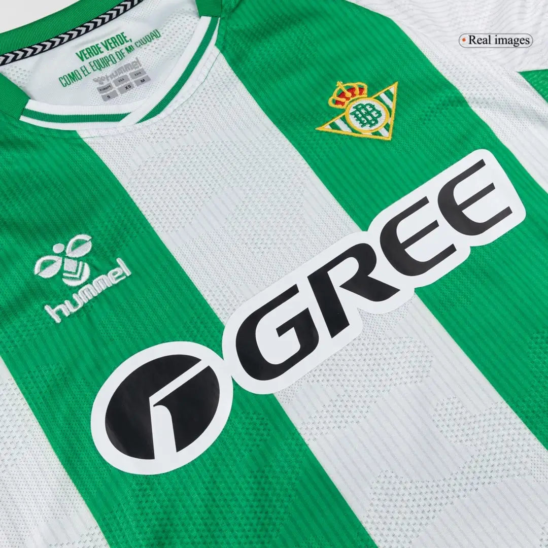 Real Betis Hjemme Herrer Fan-drakt 2025/26 Langermet