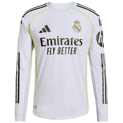 Real Madrid Hjemme Herrer Matchdrakt 2025/26 Langermet