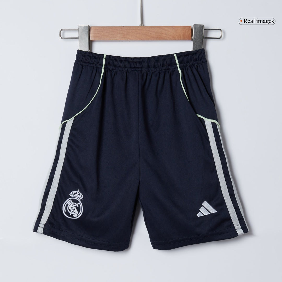 Real Madrid Borte Barn Drakt + Shorts 2025/26