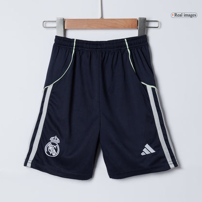 Real Madrid Borte Barn Drakt + Shorts 2025/26