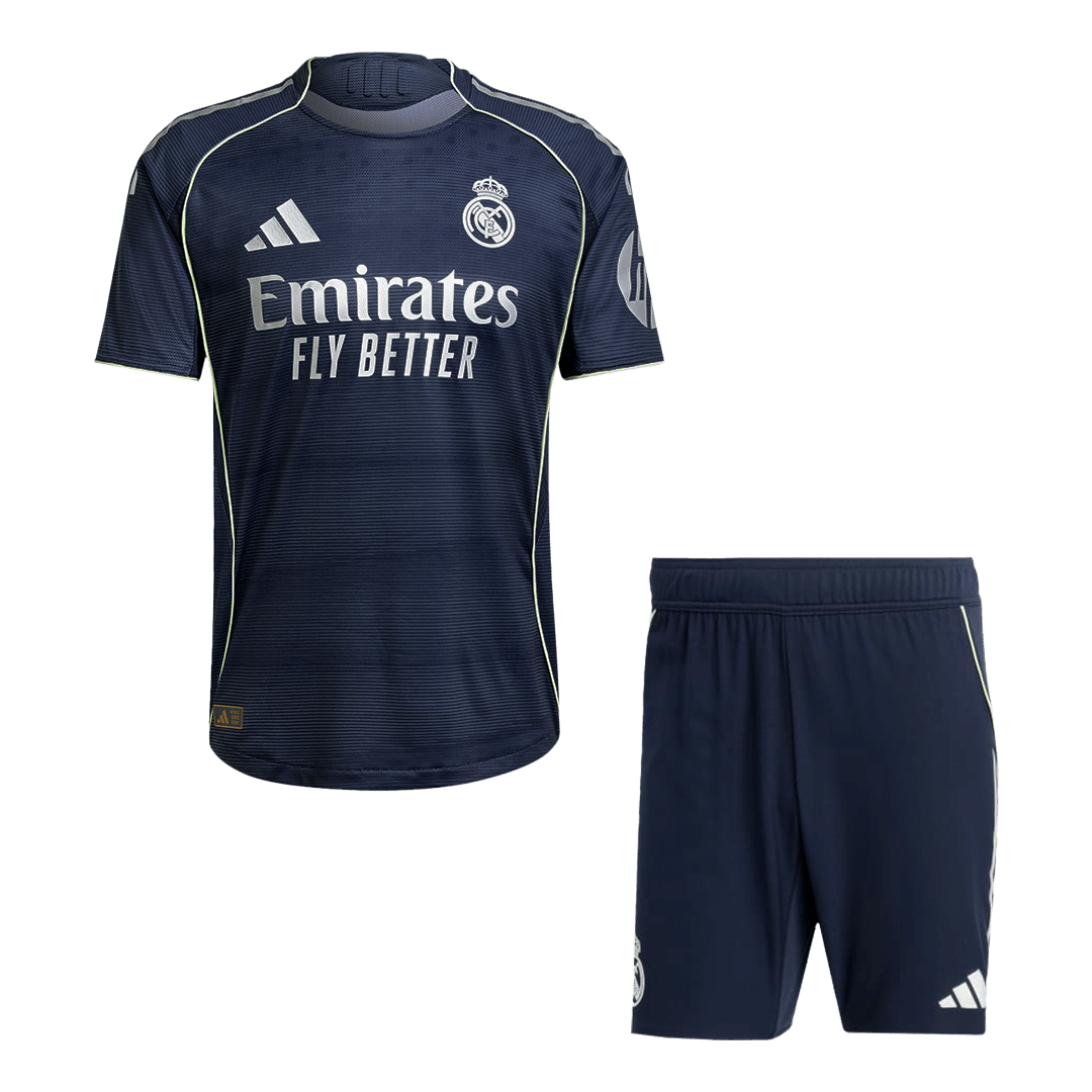 Real Madrid Borte Herrer Drakt + Shorts 2025/26