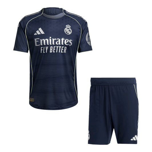 Real Madrid Borte Herrer Drakt + Shorts 2025/26