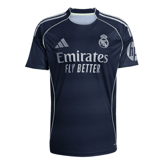 Real Madrid Borte Marineblå Herrer Fan-drakt 2025/26