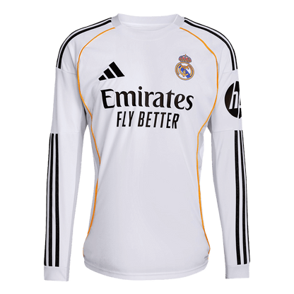 Real Madrid Hjemme Herrer Fan-drakt 2025/26 Langermet