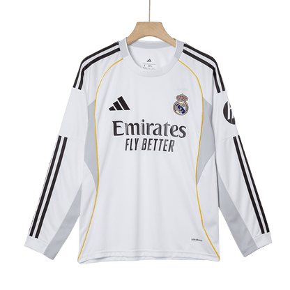 Real Madrid Hjemme Herrer Fan-drakt 2025/26 Langermet