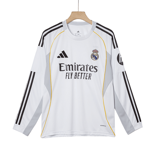 Real Madrid Hjemme Herrer Fan-drakt 2025/26 Langermet