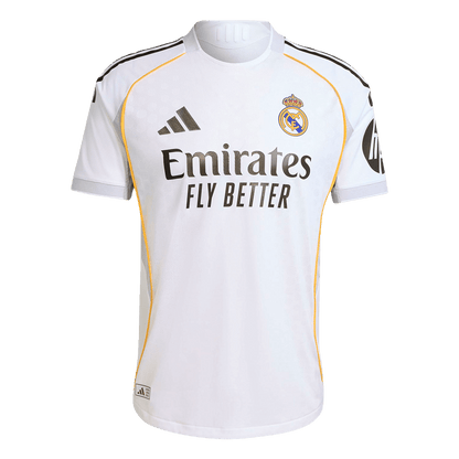 MBAPPÉ #9 Real Madrid Hjemme Hvit Herrer Matchdrakt 2025/26