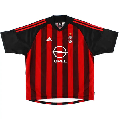 RIVALDO #10 AC Milan 2002/03 Hjemme Retro drakt
