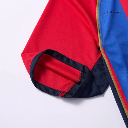XAVI #6 Barcelona 2001/02 Hjemme Retro drakt