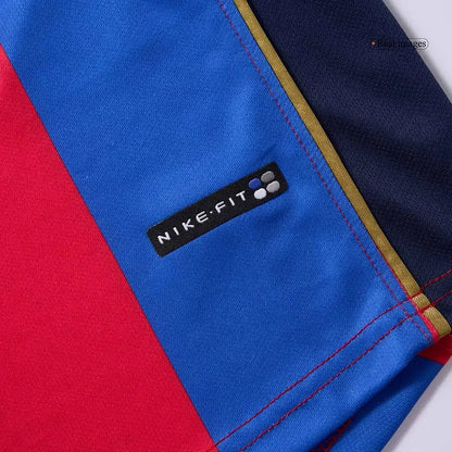 XAVI #6 Barcelona 2001/02 Hjemme Retro drakt