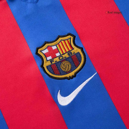 RIVALDO #10 Barcelona 2001/02 Hjemme Retro drakt