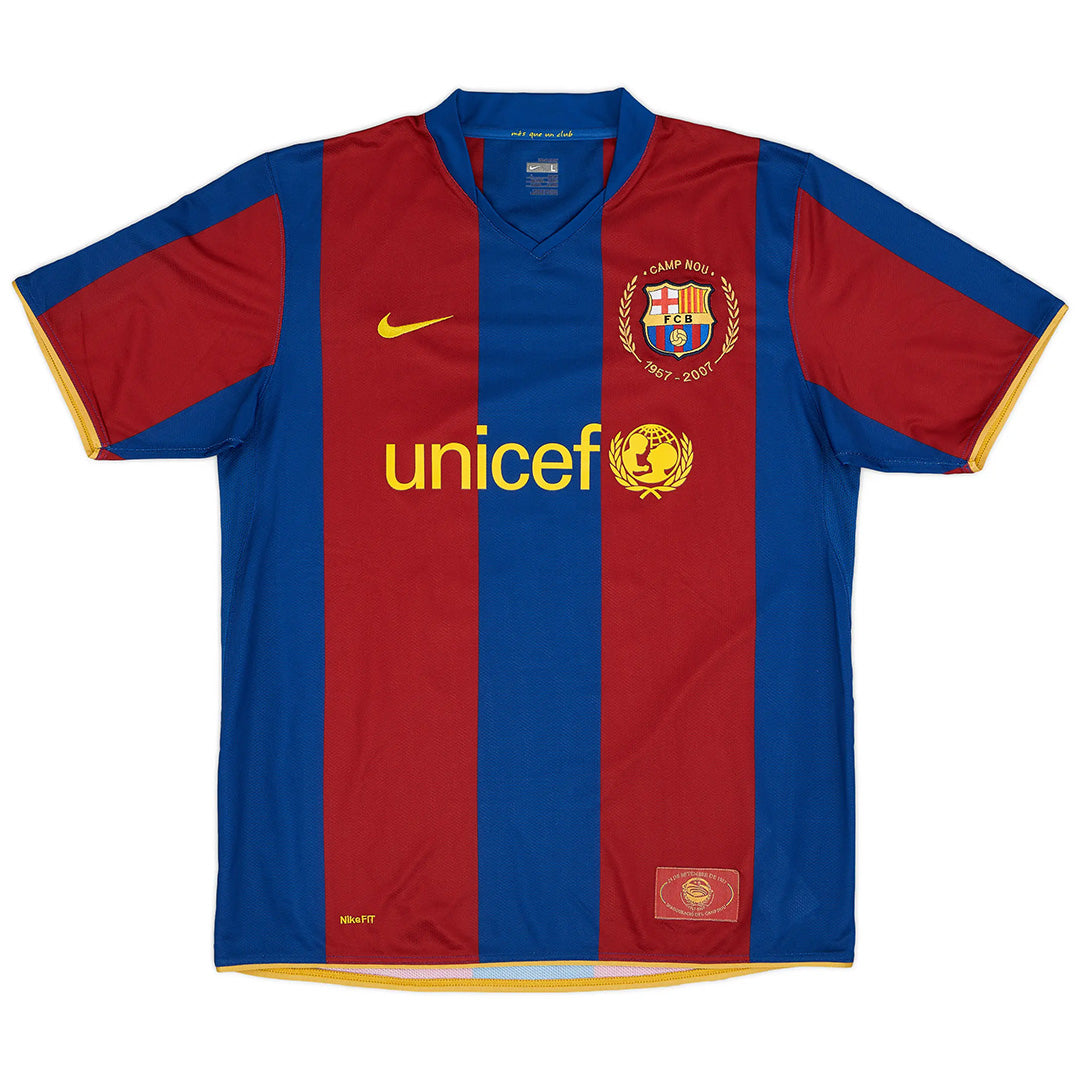 Barcelona 2007/08 Hjemme Retro drakt