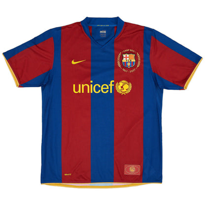 Barcelona 2007/08 Hjemme Retro drakt