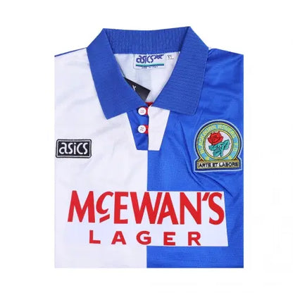 Blackburn Rovers 1994/95 Hjemme Retro drakt
