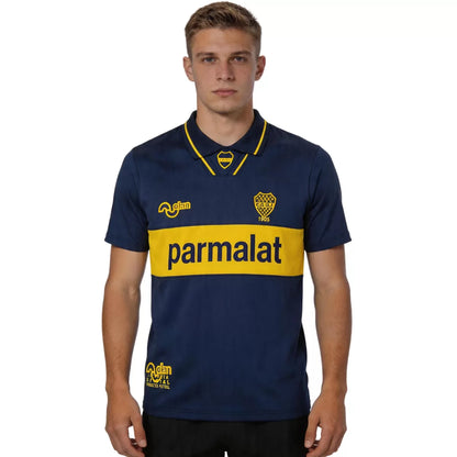 Boca Juniors 1993/95 Hjemme Retro drakt