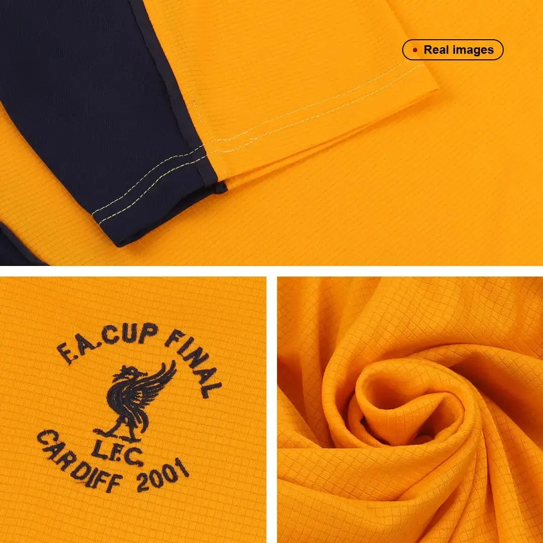 FOWLER #9 Liverpool 2000/01 Borte Retro drakt