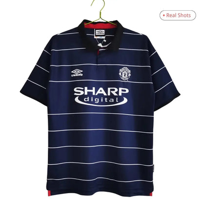 Solskjaer #20 Manchester United 1999/00 Borte Retro drakt