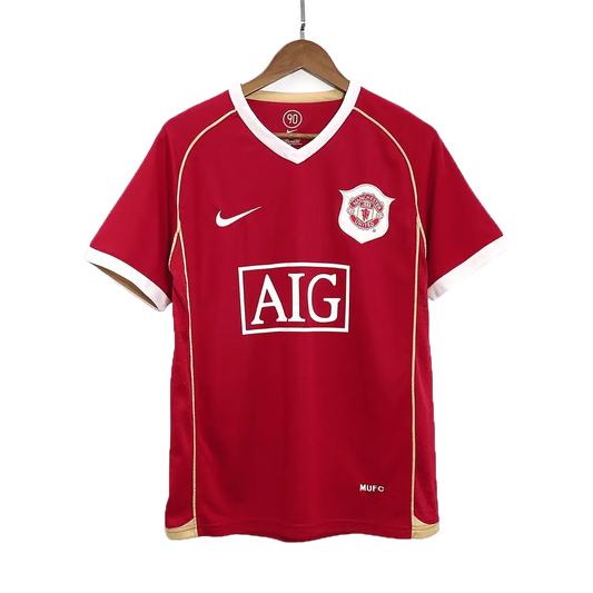 Manchester United 2006/07 Hjemme Retro drakt