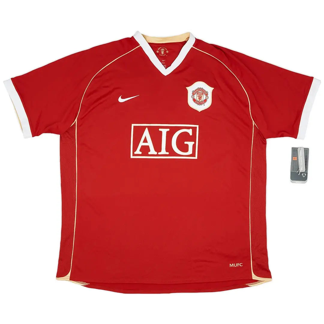 Ferdinand #5 Manchester United 2006/07 Hjemme Retro drakt
