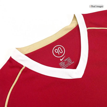 Heinze #4 Manchester United 2006/07 Hjemme Retro drakt