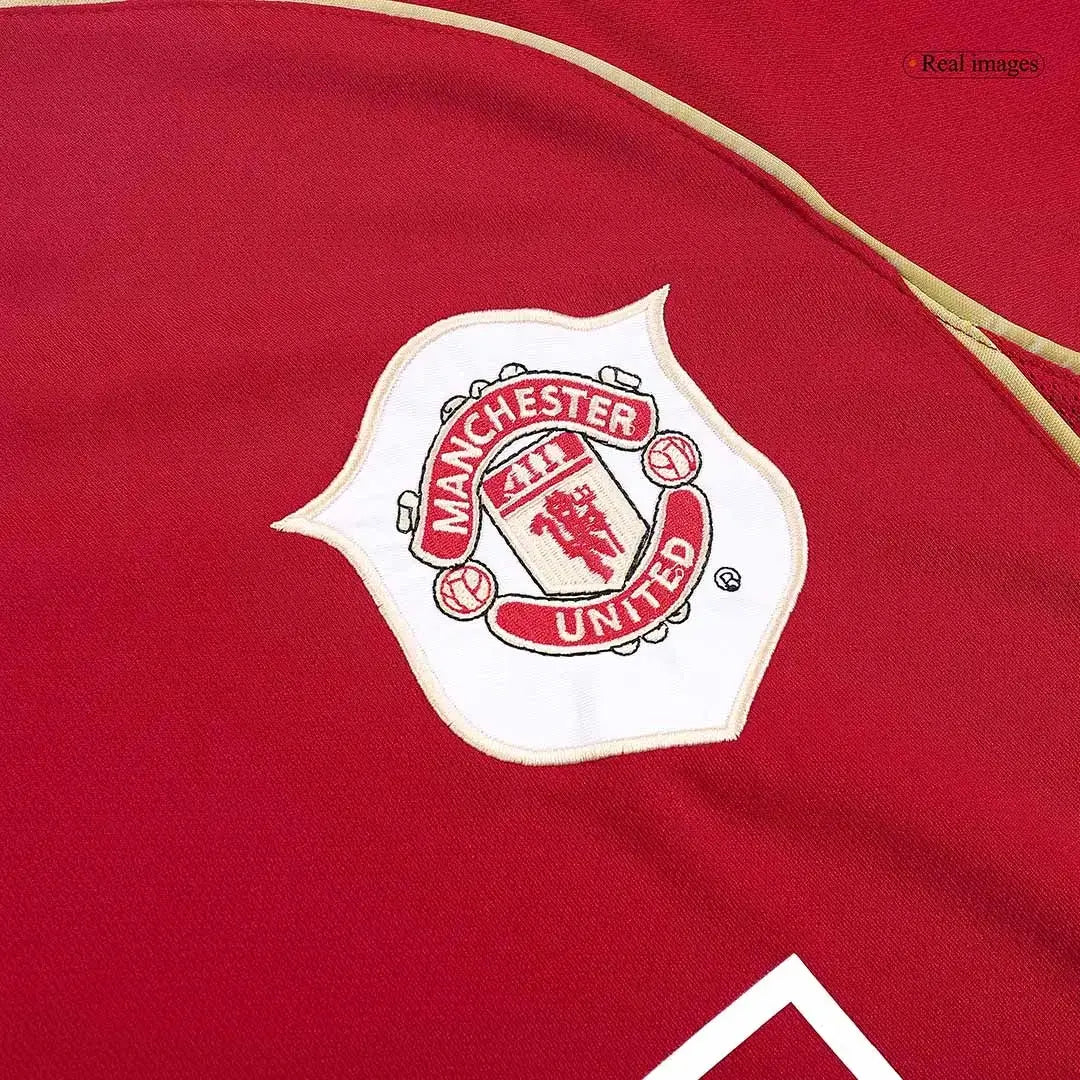 Manchester United 2006/07 Hjemme Retro drakt