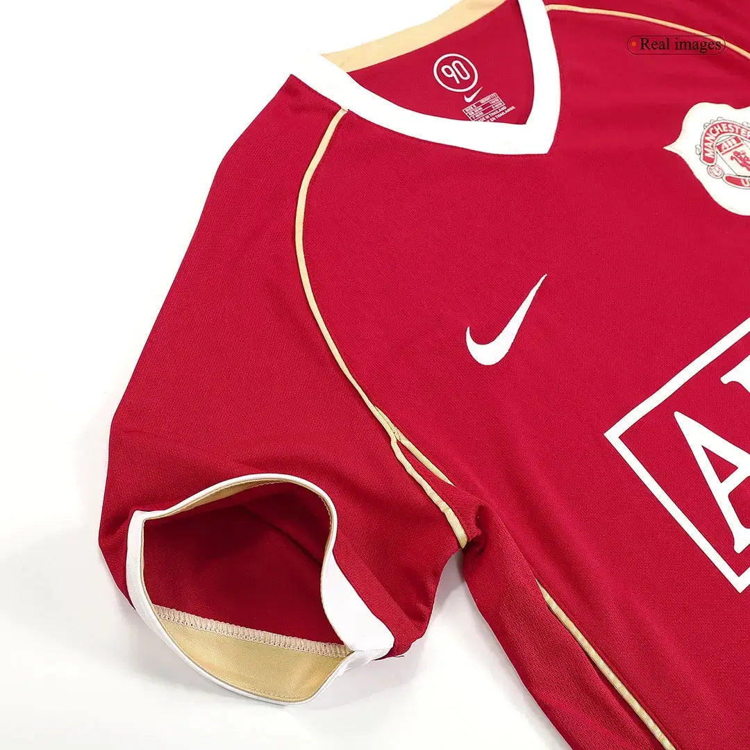 Manchester United 2006/07 Hjemme Retro drakt