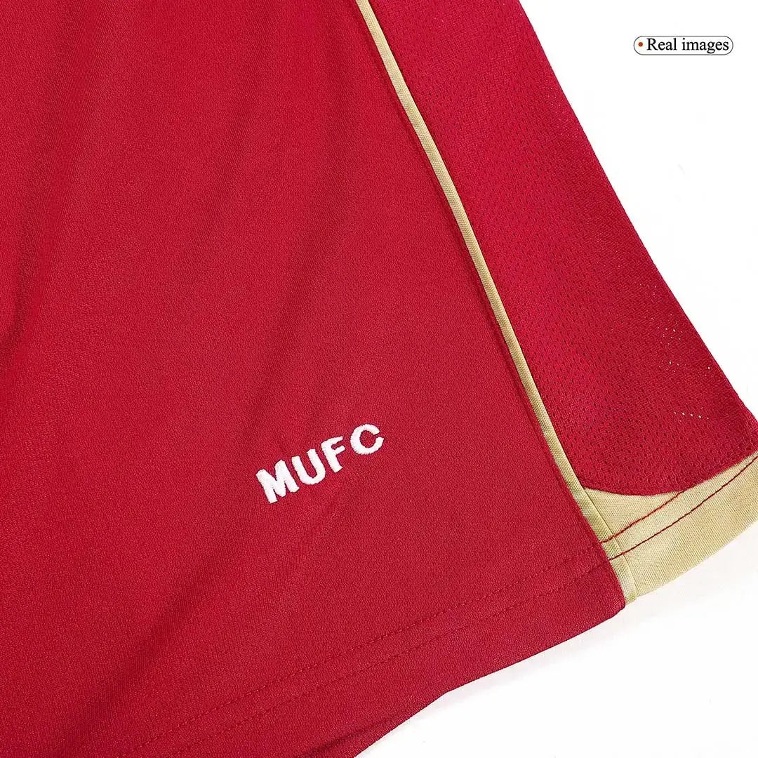 Heinze #4 Manchester United 2006/07 Hjemme Retro drakt