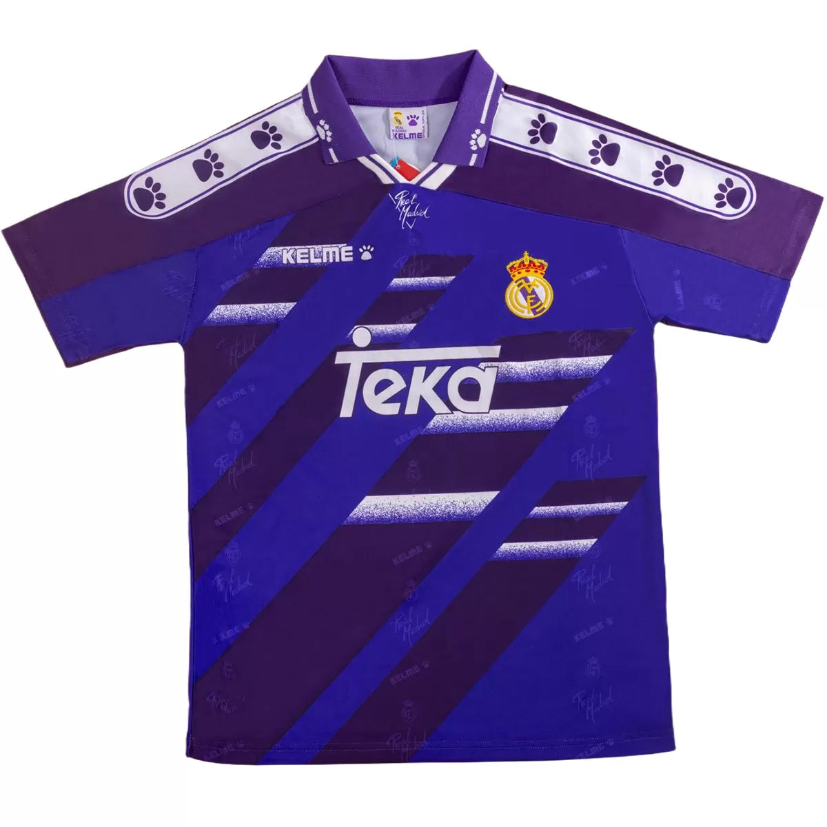 Real Madrid 1994/96 Borte Retro drakt