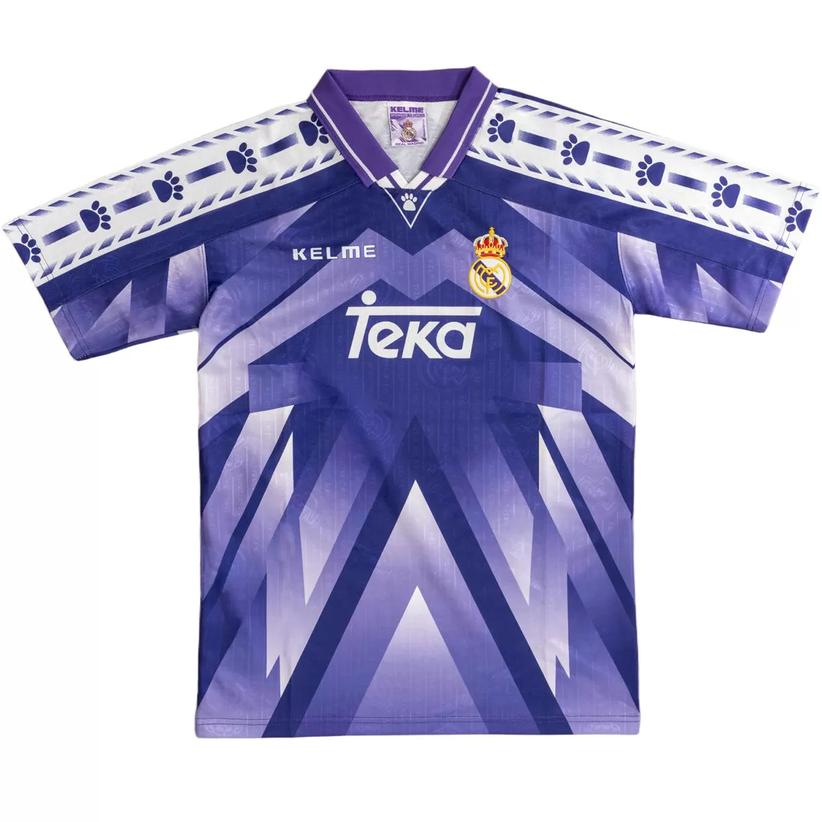 Real Madrid 1996/97 Borte Retro drakt