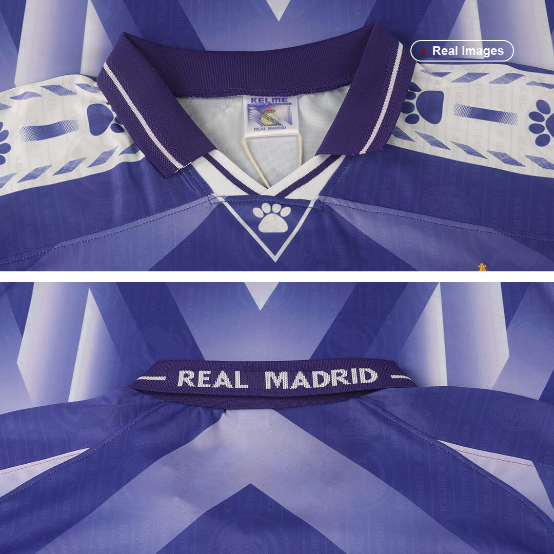 Real Madrid 1996/97 Borte Retro drakt