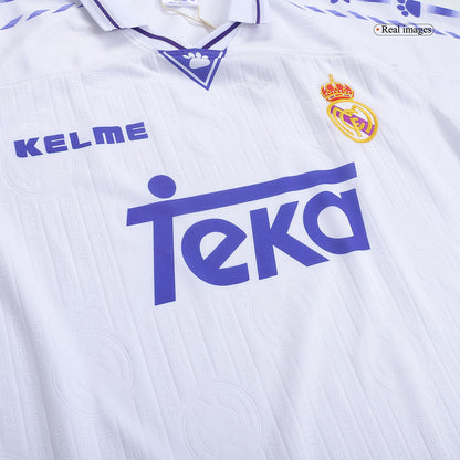 Real Madrid 1996/97 Hjemme Retro drakt