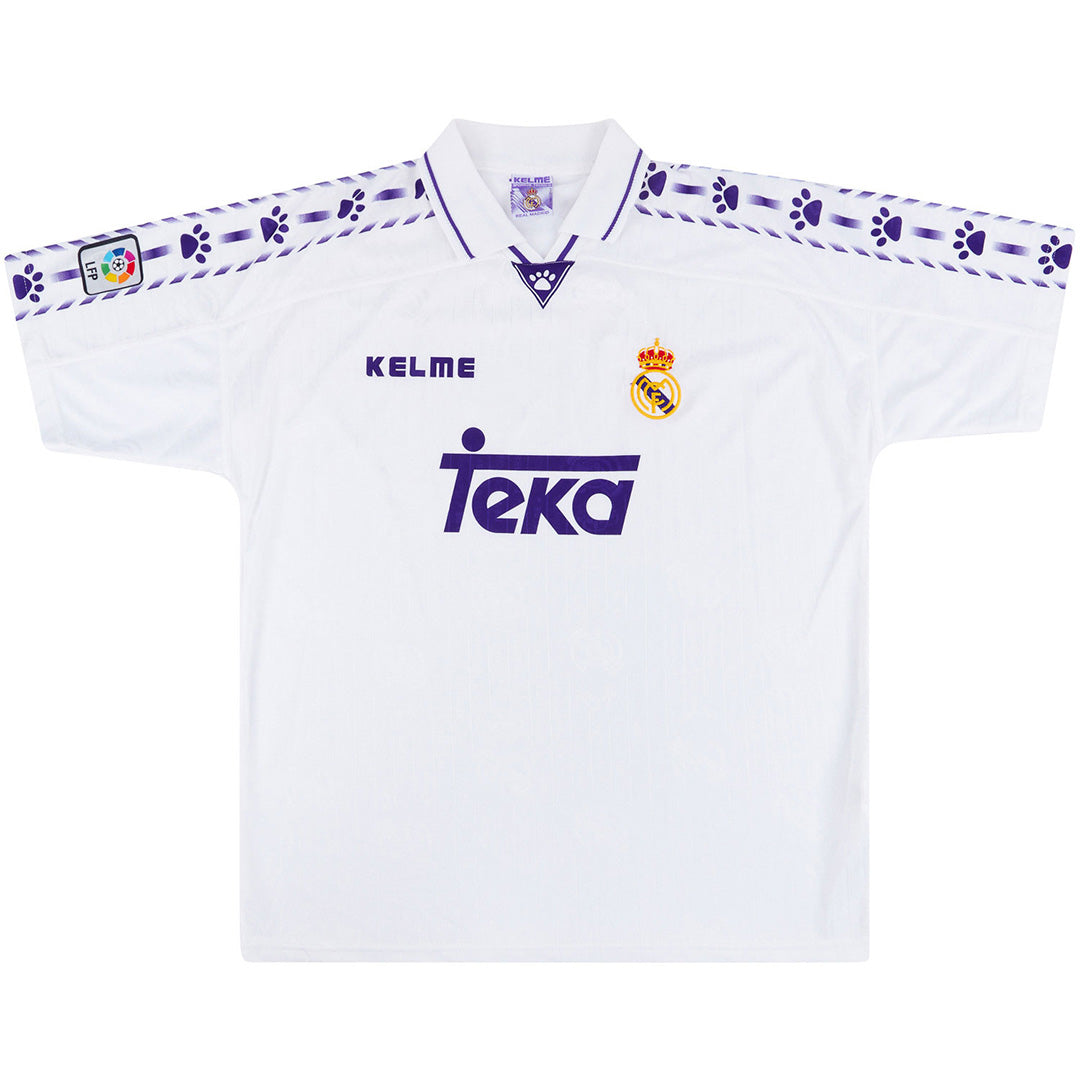 Real Madrid 1996/97 Hjemme Retro drakt