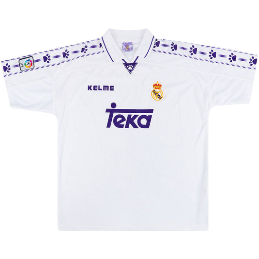 Real Madrid 1996/97 Hjemme Retro drakt