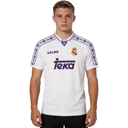 Real Madrid 1996/97 Hjemme Retro drakt