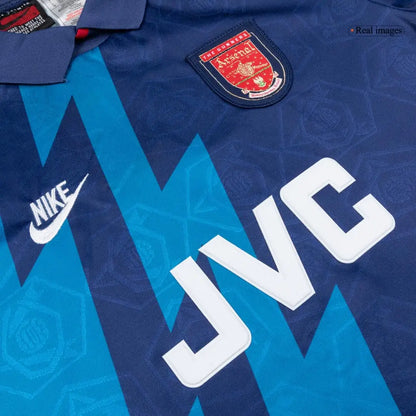 BERGKAMP #10 Arsenal 1995/96 Borte Retro drakt