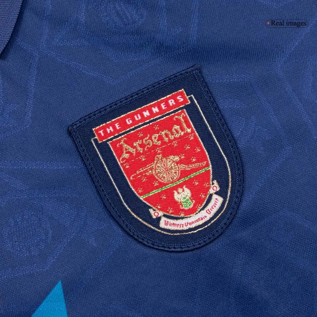 BERGKAMP #10 Arsenal 1995/96 Borte Retro drakt