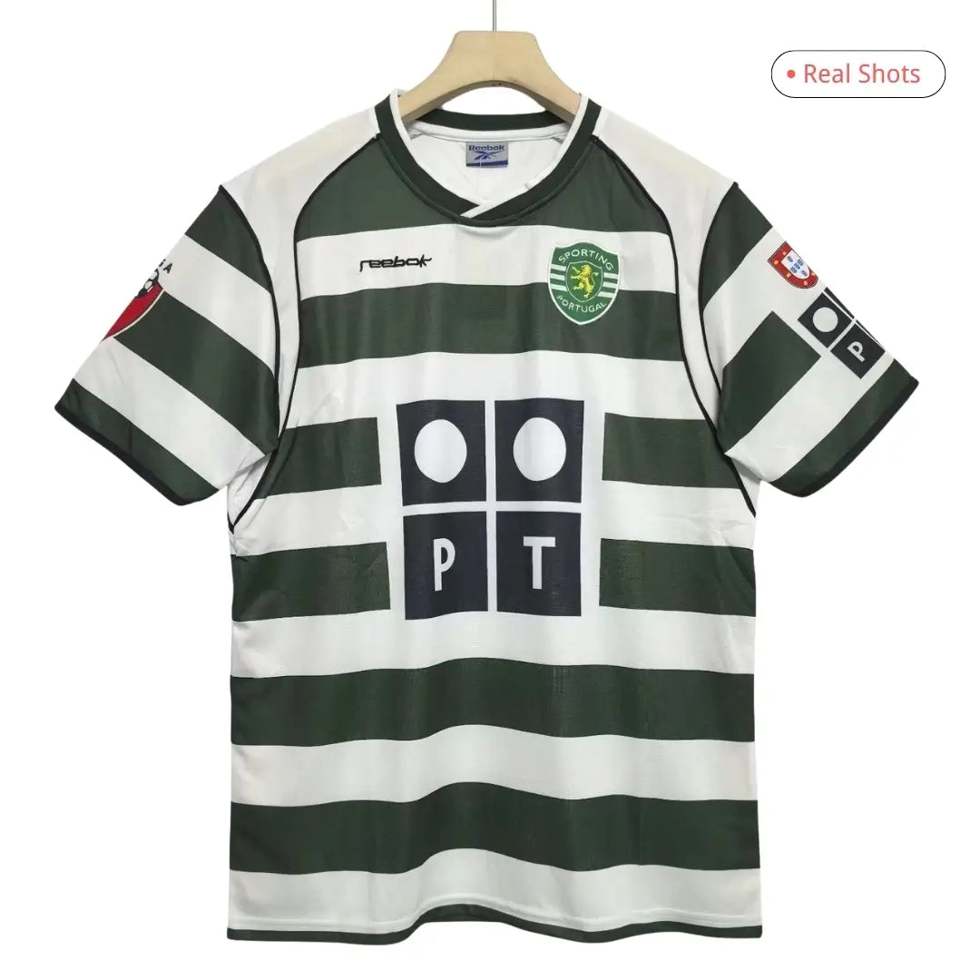 Sporting CP 2001/03 Hjemme Retro drakt