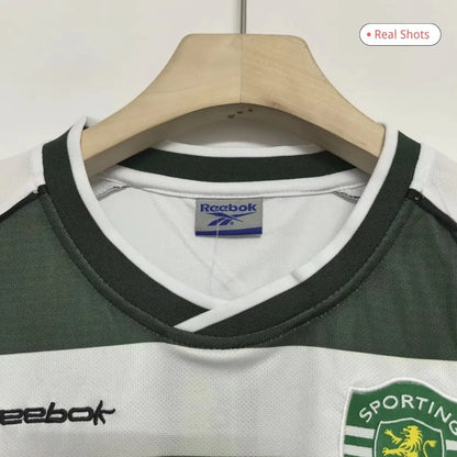 Sporting CP 2001/03 Hjemme Retro drakt