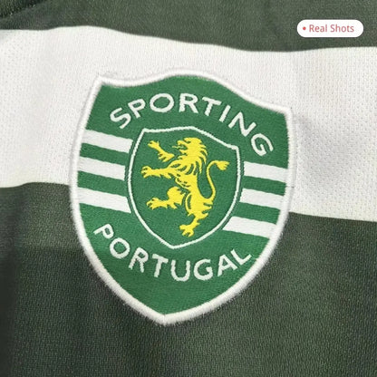 C.RONALDO #28 Sporting CP 2001/03 Hjemme Retro drakt