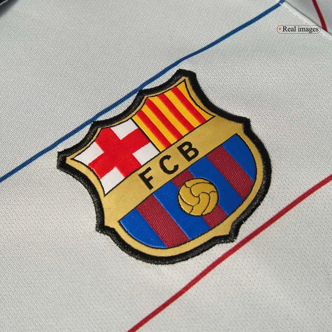 Xavi #6 Barcelona 2003/04 Borte Retro drakt